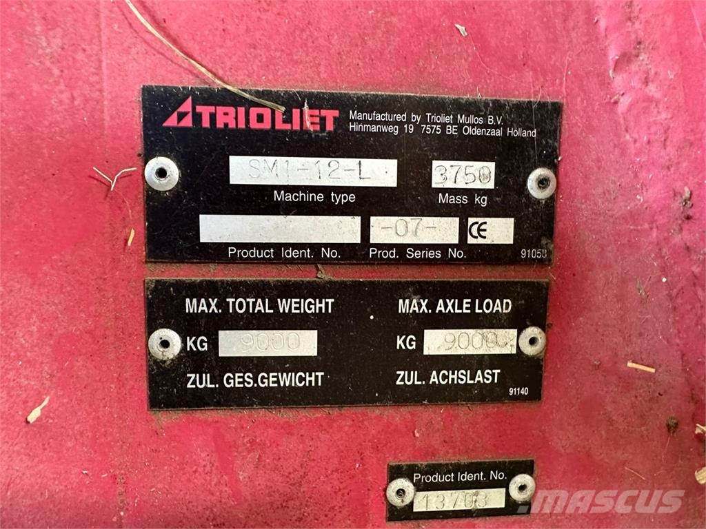 Trioliet Solomix 1 1200 Feeders