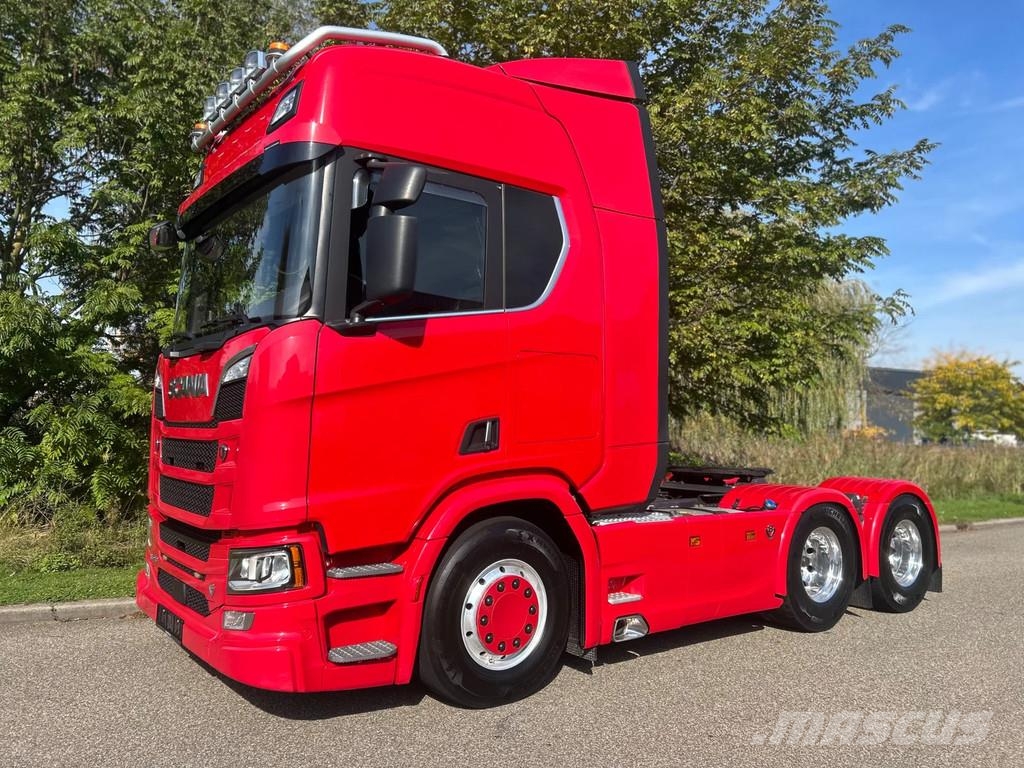 Scania R590 V8 NGS 3x | full air | Retarder | Park cooler Tegljači