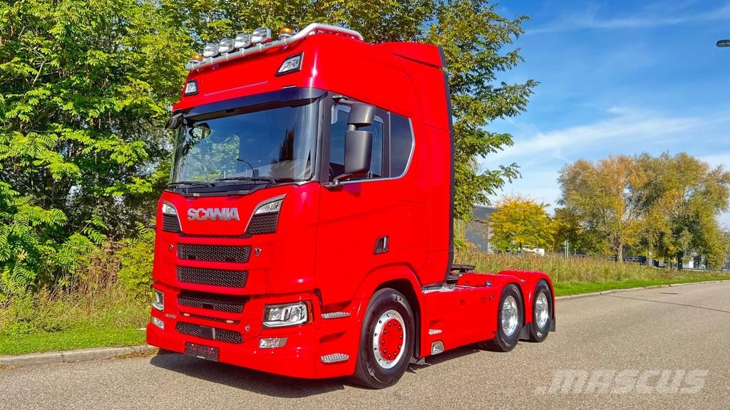Scania R590 V8 NGS 3x | full air | Retarder | Park cooler Tegljači