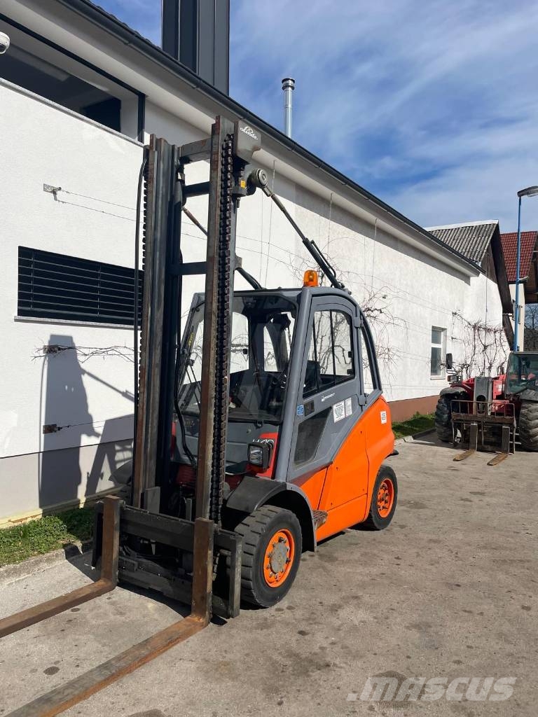 Linde H40D BOČNI POMIK Πετρελαιοκίνητα Κλαρκ