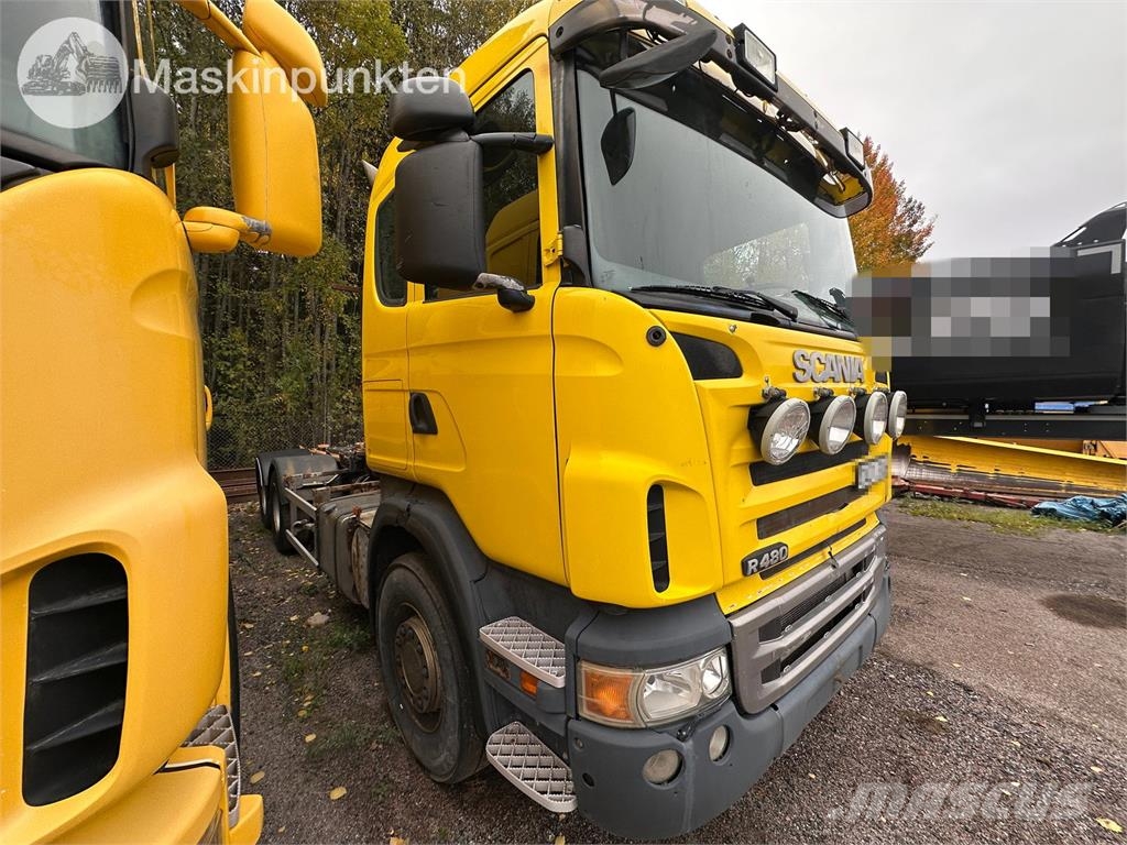 Scania R480LB6X4HHA Camion ampliroll