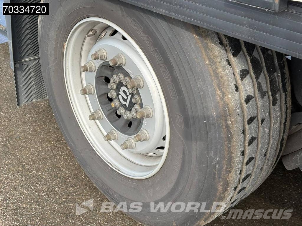 Krone SD 3 axles 2xLiftachse Palettenkasten Semirremolques con caja de lona