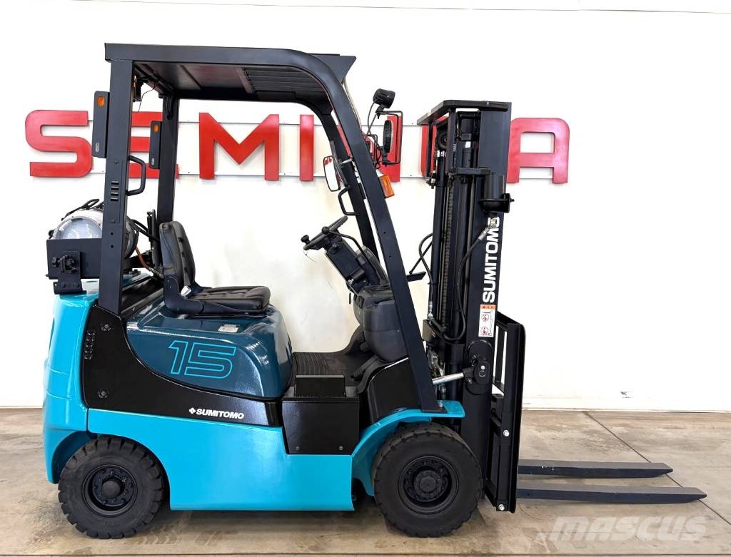Sumitomo 11215 - 03-FT15PAXIII21D Περονοφόρα ανυψωτικά κλαρκ με φυσικό αέριο LPG