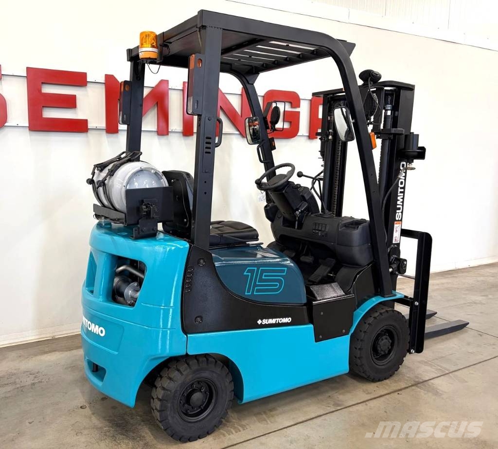 Sumitomo 11215 - 03-FT15PAXIII21D Περονοφόρα ανυψωτικά κλαρκ με φυσικό αέριο LPG