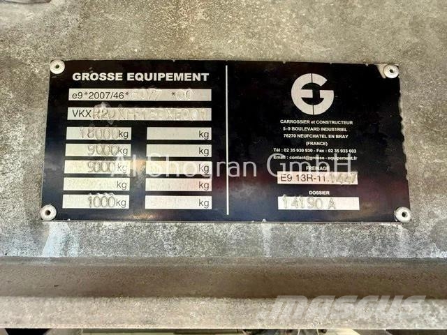 DAF XF 460 Super Space/Retarder/Eu6/Edscha/Bordwand/LB Kamioni sa ciradom