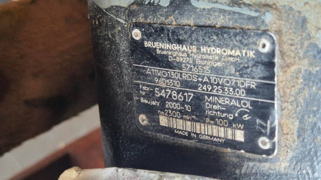 Rexroth A10V071 DF/31L Гидравлическая система