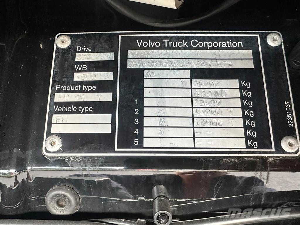 Volvo FH 540 6X4 + FASSI F710RA.2.28 KRAAN/KRAN/CRANE/GR Автокранове