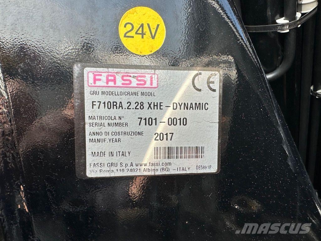 Volvo FH 540 6X4 + FASSI F710RA.2.28 KRAAN/KRAN/CRANE/GR Автокранове
