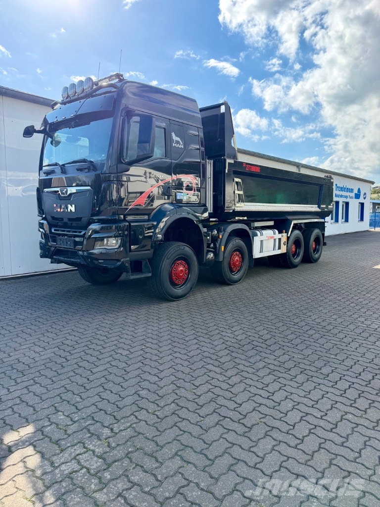 MAN TGS 41.510 BB 8x8 Facelift Hinter Kipper Hardox Tippbil