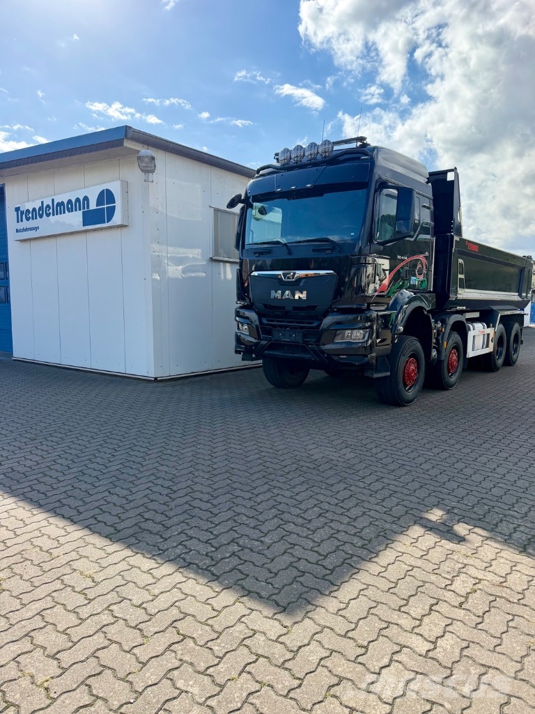 MAN TGS 41.510 BB 8x8 Facelift Hinter Kipper Hardox Tippbil