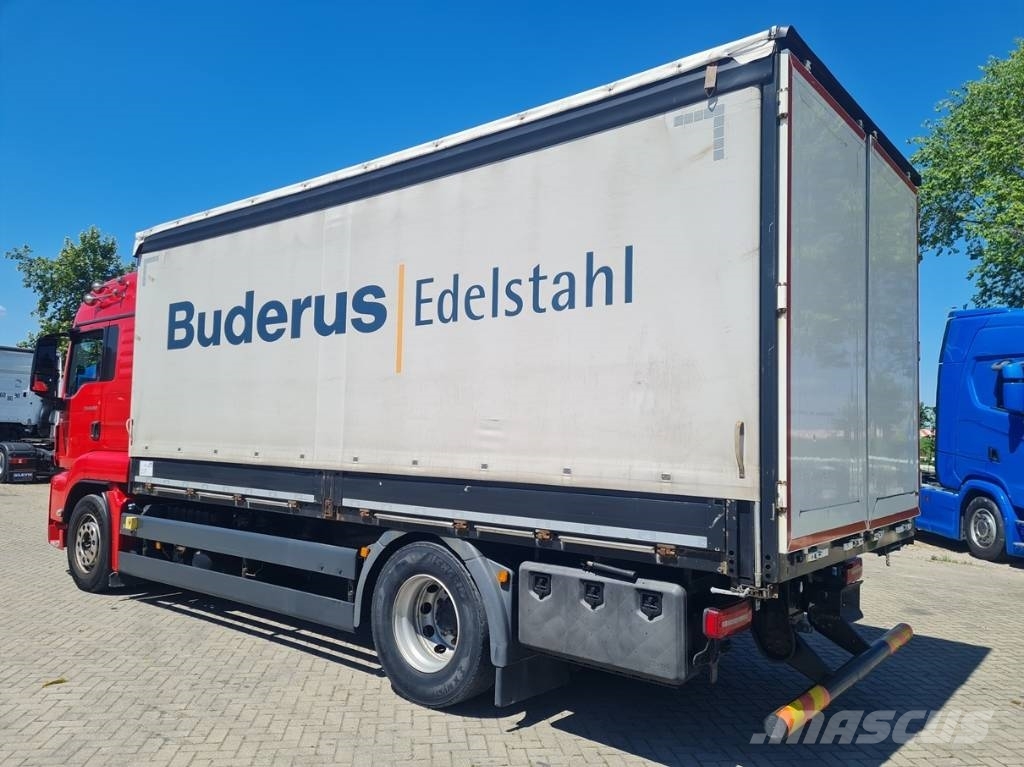 MAN TGS 18.360 / 6.1m Ciężarówki firanki