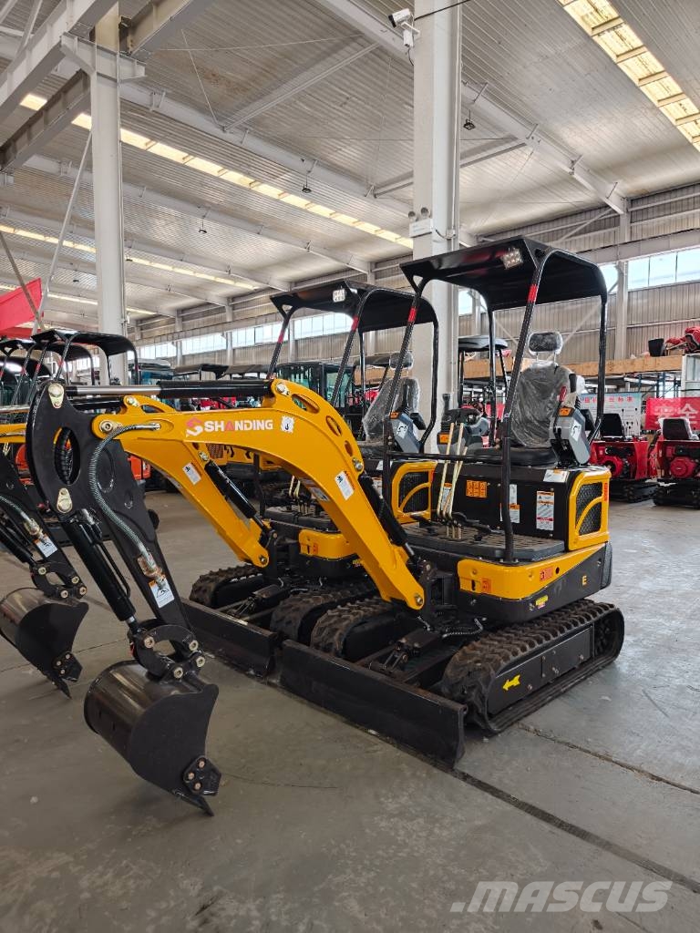 Shanding SD17E MINI EXCAVATOR حفارات زحافة