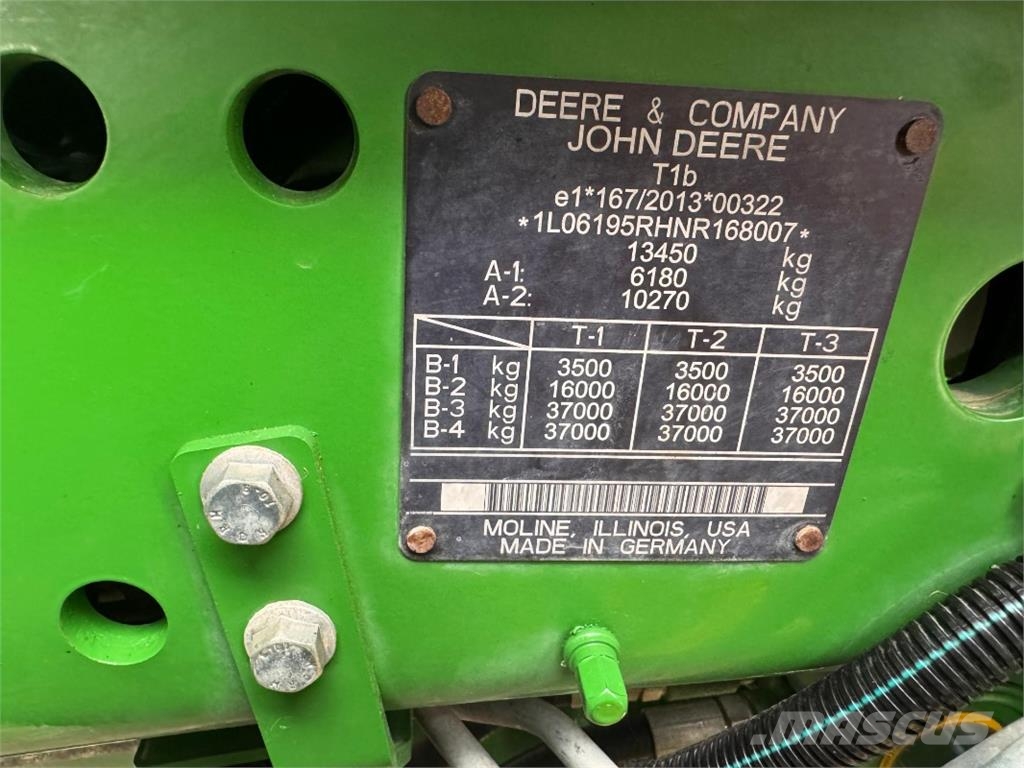 John Deere 6R 195 Traktorok