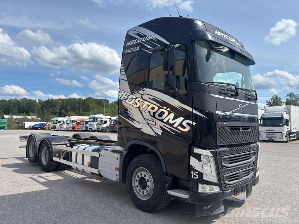 Volvo FH540 6X4 EURO6 + VEB + LIFTING AXLE Chassis Cab trucks