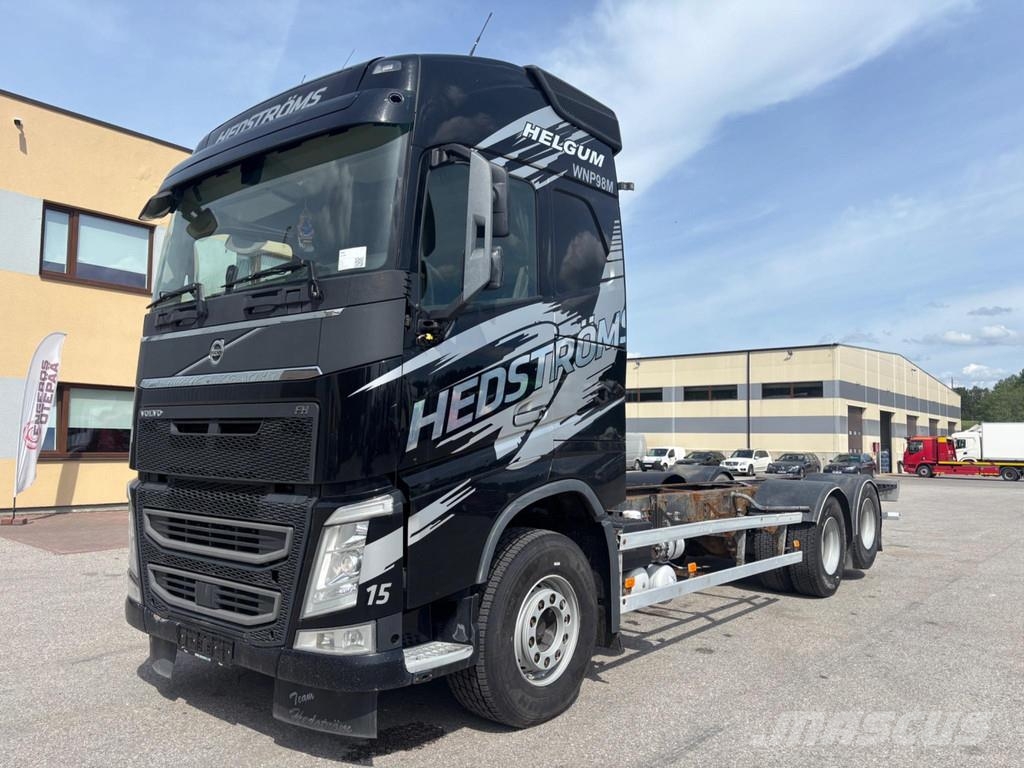 Volvo FH540 6X4 EURO6 + VEB + LIFTING AXLE Chassis Cab trucks