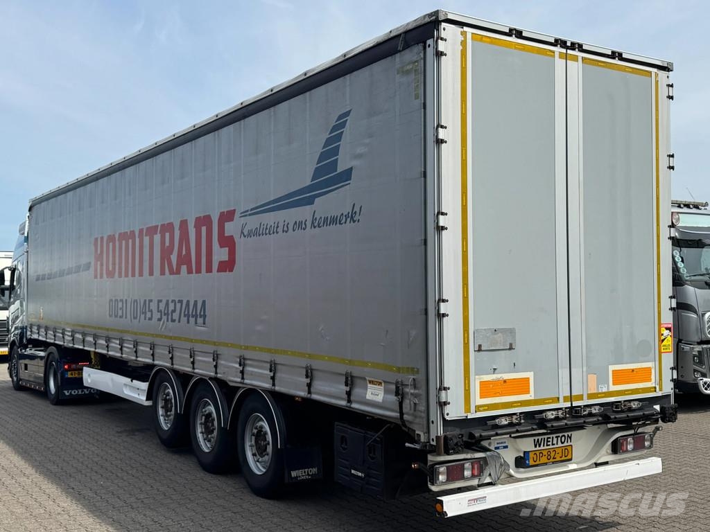 Wielton NS-3 Schuifzeil -Dak / SAF-Disc / Lift-as Semirremolques con caja de lona