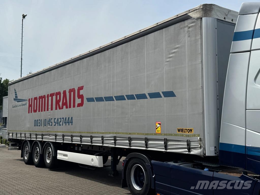 Wielton NS-3 Schuifzeil -Dak / SAF-Disc / Lift-as Semi Reboques Cortinas Laterais