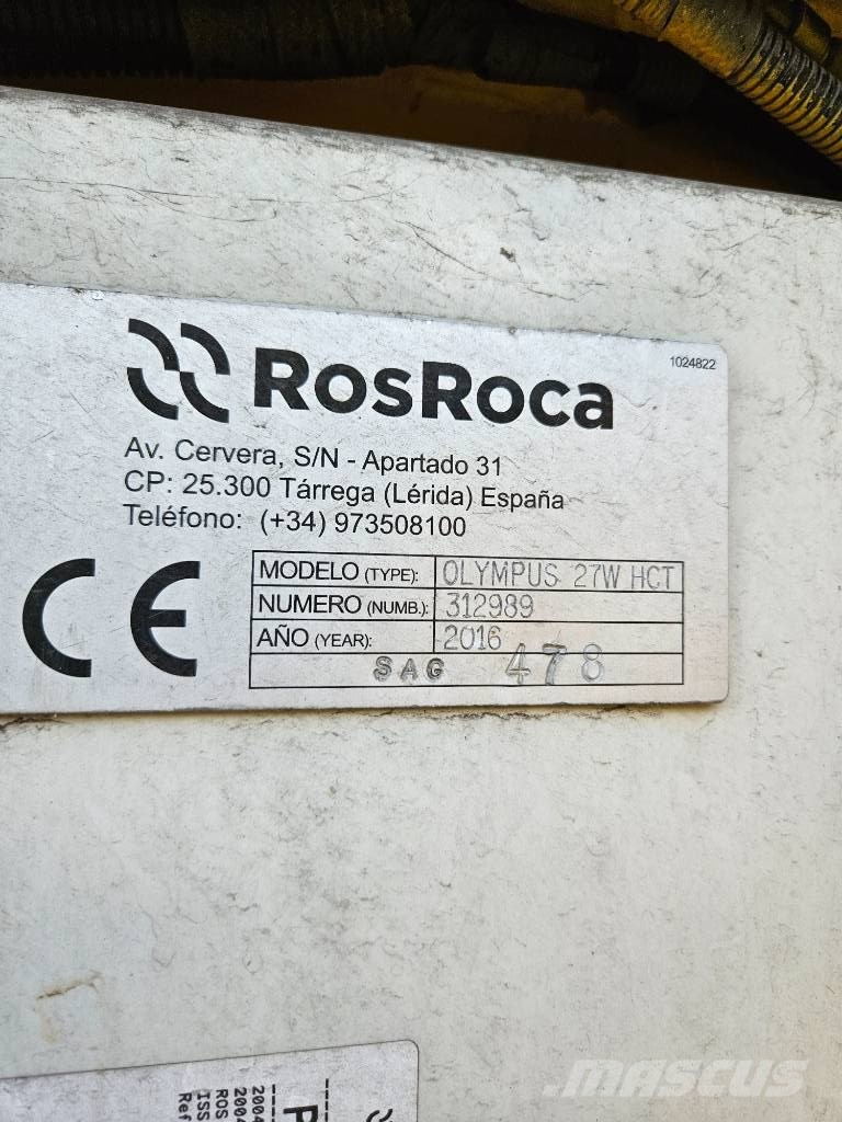 Ros Roca Olympus 27W HCT Сміттєвози
