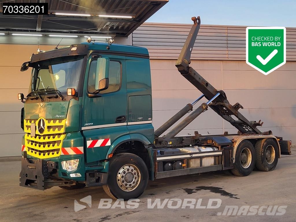 Mercedes-Benz Arocs 2651 6X6 HAD 6x6 Meiller RK 20 65 Hooklift B Vrachtwagen met containersysteem