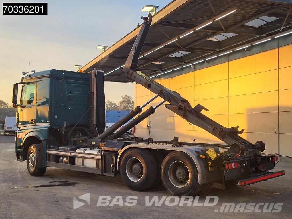 Mercedes-Benz Arocs 2651 6X6 HAD 6x6 Meiller RK 20 65 Hooklift B Vrachtwagen met containersysteem