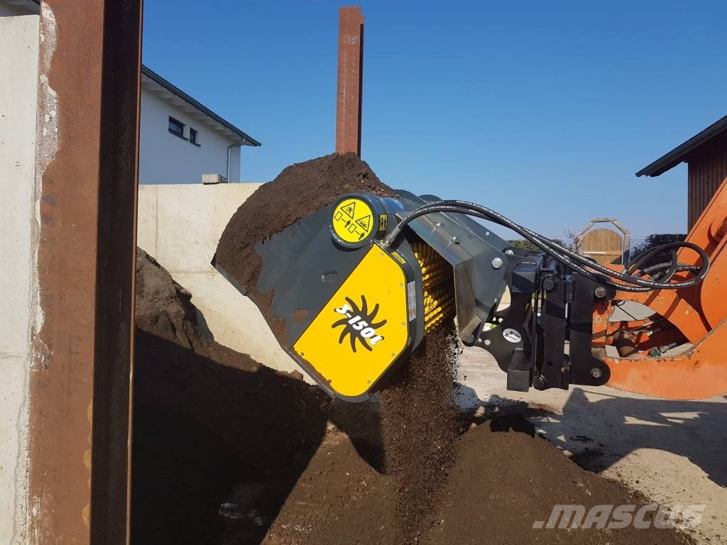Gyru-Star 3 - 150L | Schaufelseparator Puinbakken