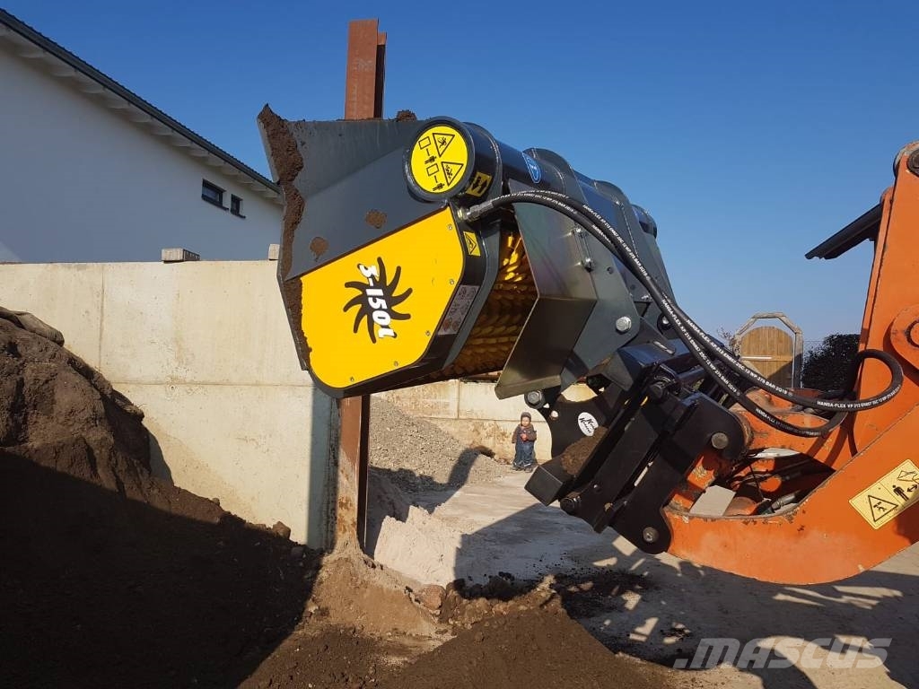 Gyru-Star 3 - 150L | Schaufelseparator Puinbakken