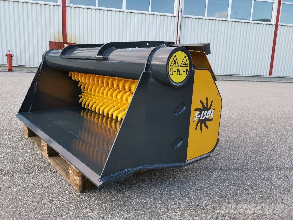 Gyru-Star 3 - 150L | Schaufelseparator Puinbakken
