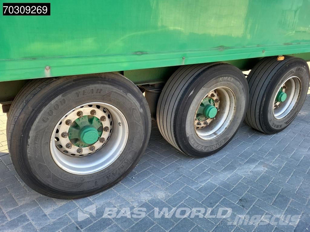 Groenewegen DR0-14-27 Hardholz Doppelstock Semirremolques con carrocería de caja