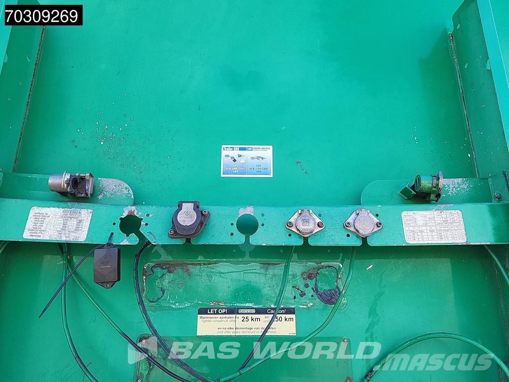 Groenewegen DR0-14-27 Hardholz Doppelstock Semirremolques con carrocería de caja