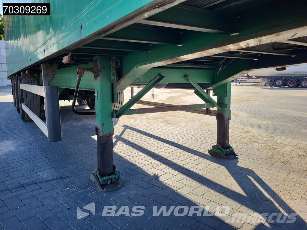 Groenewegen DR0-14-27 Hardholz Doppelstock Semirremolques con carrocería de caja