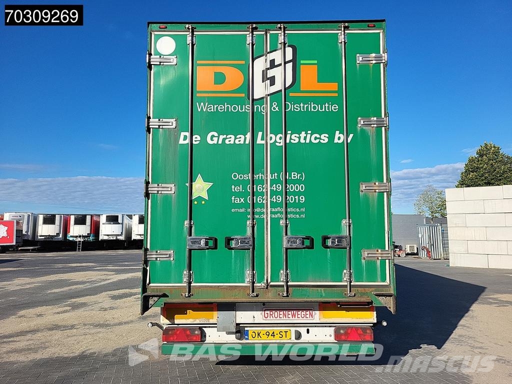 Groenewegen DR0-14-27 Hardholz Doppelstock Semi-Reboques Caixa Fechada