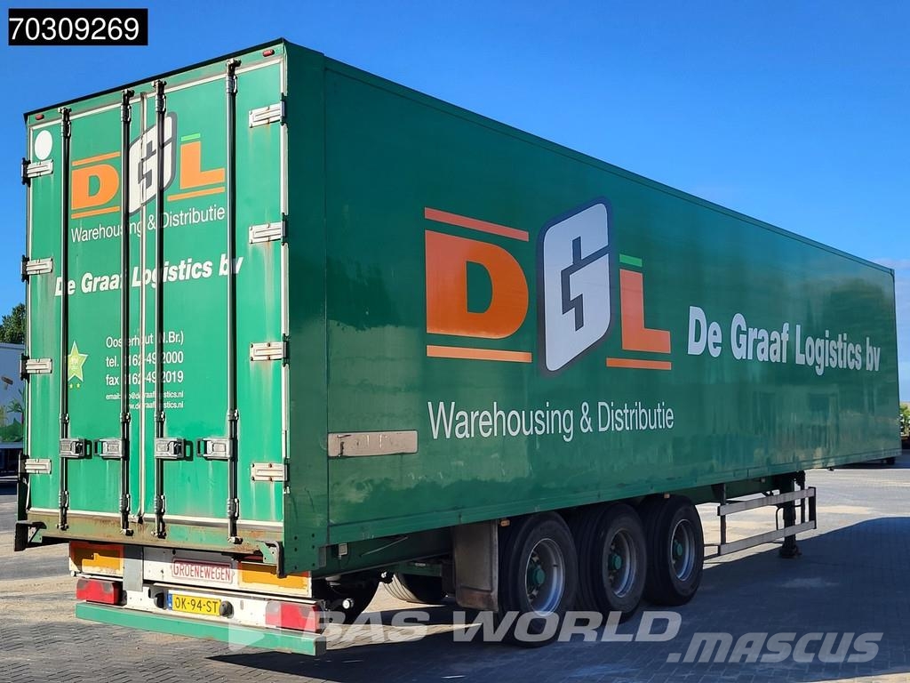 Groenewegen DR0-14-27 Hardholz Doppelstock Semirremolques con carrocería de caja
