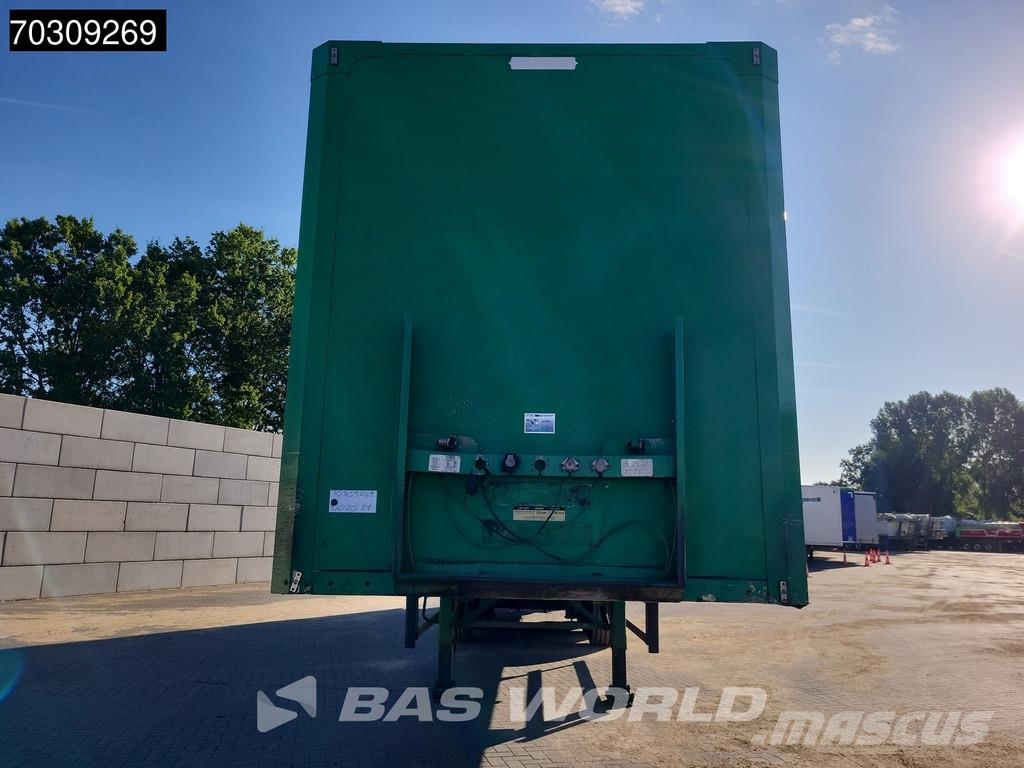 Groenewegen DR0-14-27 Hardholz Doppelstock Semirremolques con carrocería de caja