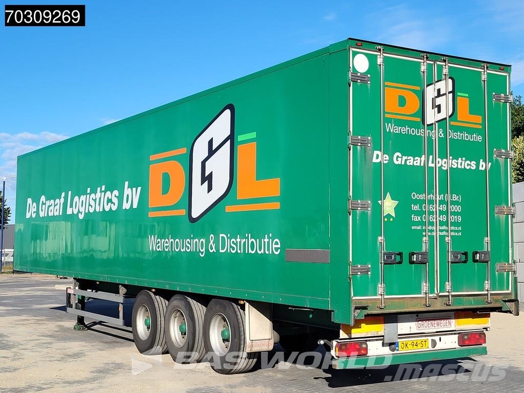 Groenewegen DR0-14-27 Hardholz Doppelstock Semirremolques con carrocería de caja