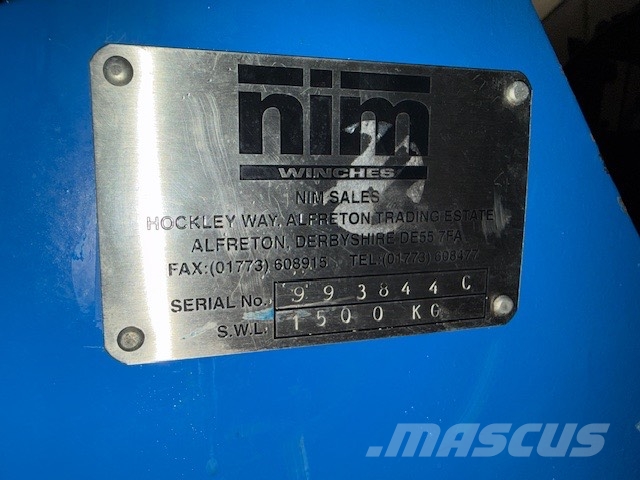 Rexroth NEW HYDRAULIC WINCH 1500 KG Hidraulika