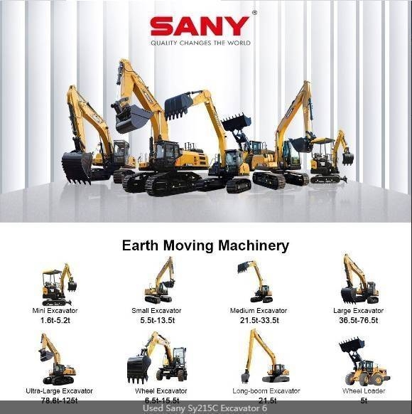 Sany Sy55C Escavadoras de rastos