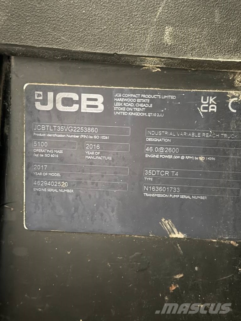 JCB TLT 35 Dyzeliniai krautuvai