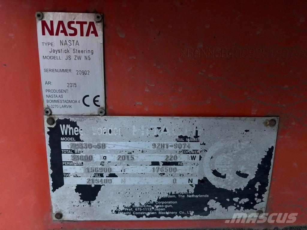 Hitachi ZW 330-5B 5500 l BUCKET Wheel loaders