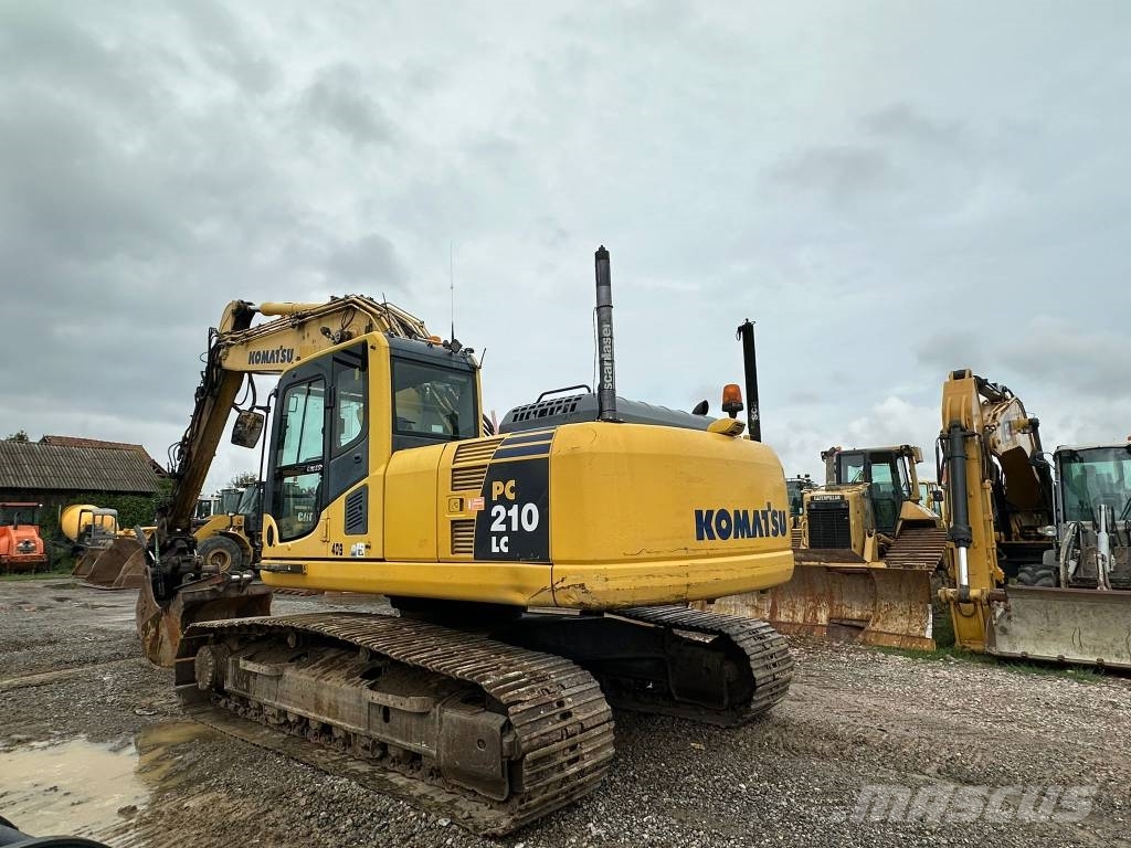Komatsu PC 210 LC-8+Rototilt Bageri guseničari