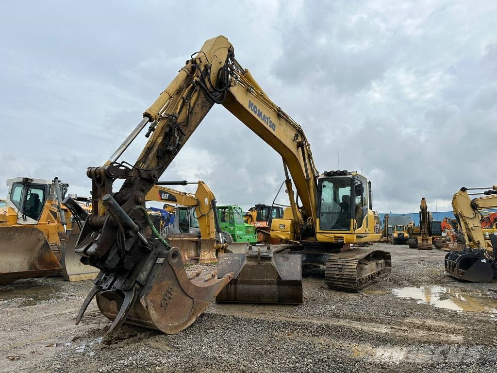 Komatsu PC 210 LC-8+Rototilt Bageri guseničari
