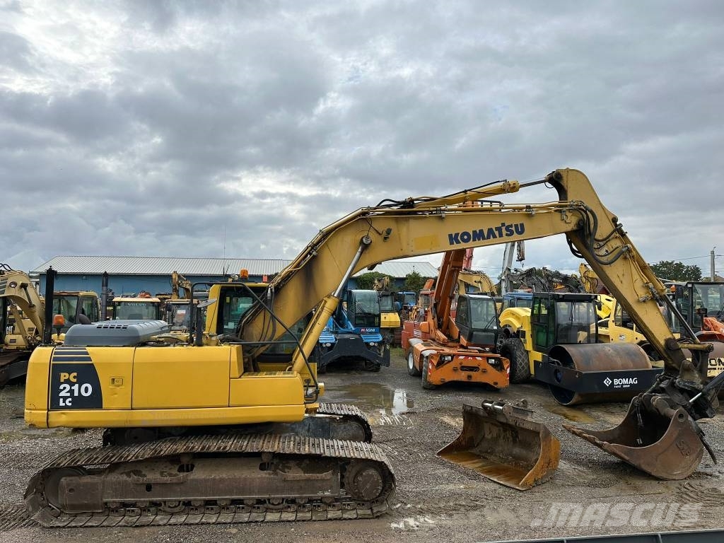 Komatsu PC 210 LC-8+Rototilt Bageri guseničari