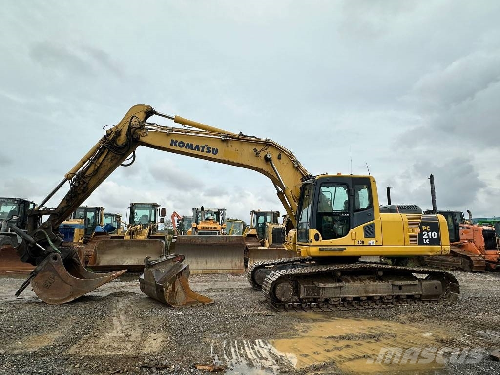 Komatsu PC 210 LC-8+Rototilt Bageri guseničari