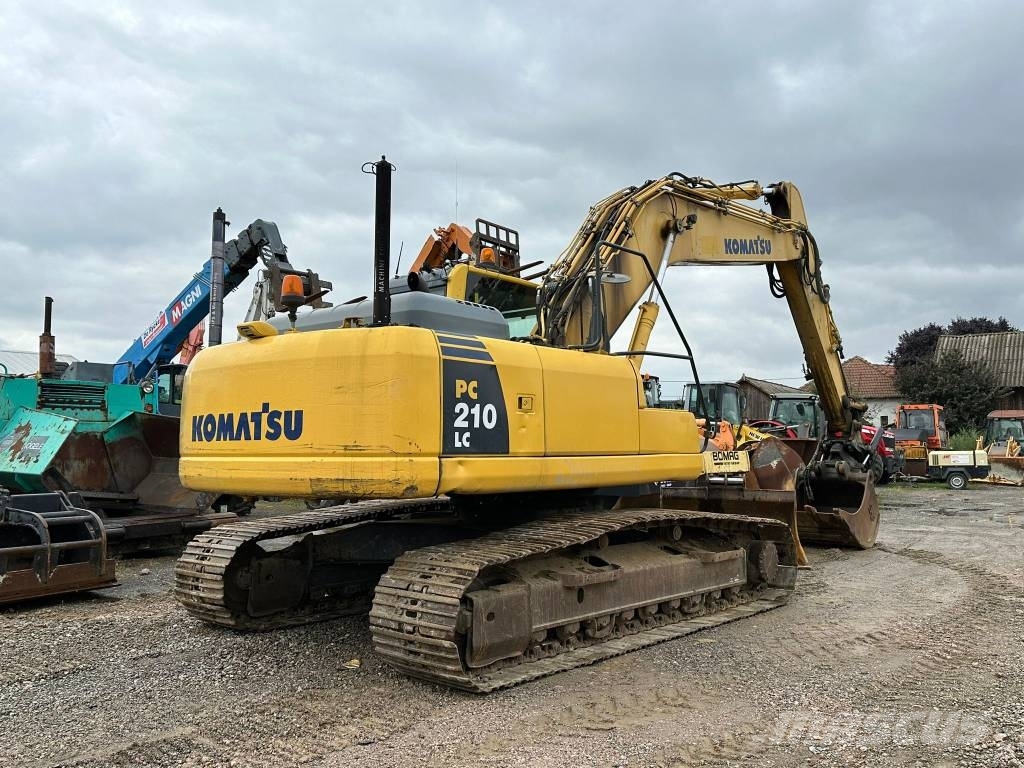 Komatsu PC 210 LC-8+Rototilt Bageri guseničari