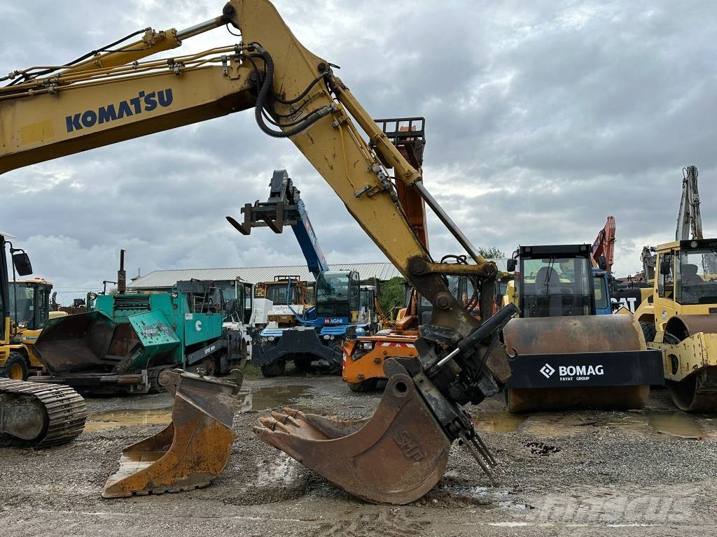 Komatsu PC 210 LC-8+Rototilt Bageri guseničari