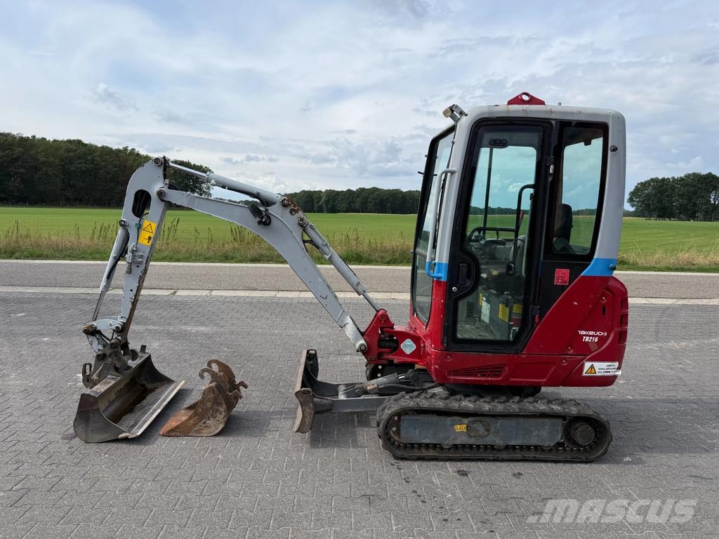 Takeuchi tb216 minigraver Mini excavators < 7t (Mini diggers)