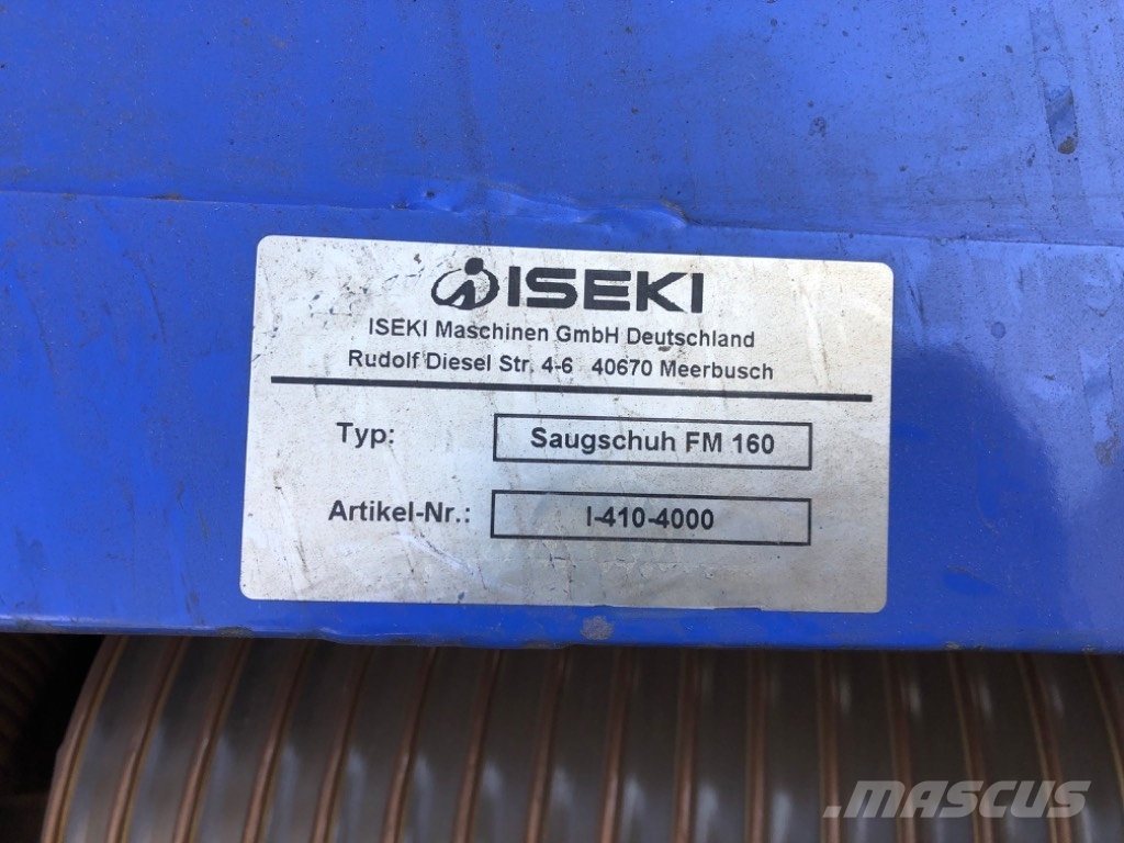 Iseki FM 160 Ansaugschlauch + Saugschuh Vitra Vozila za prevoz delovne opreme