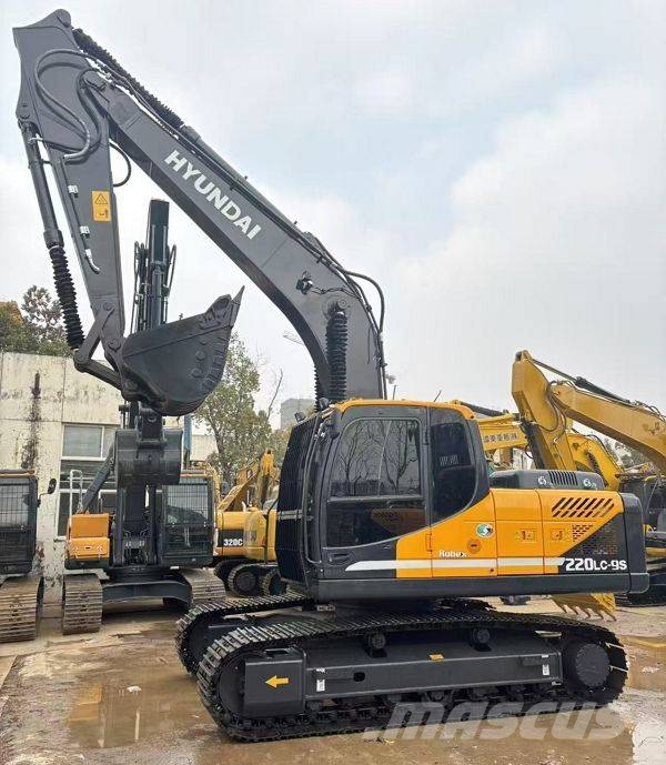Hyundai R220LC-9S Bagri goseničarji