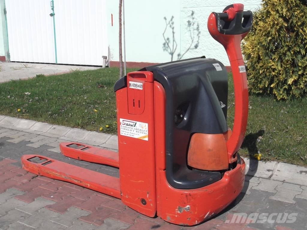 Linde T 20 V-0840 OB 보행식 리치 지게차