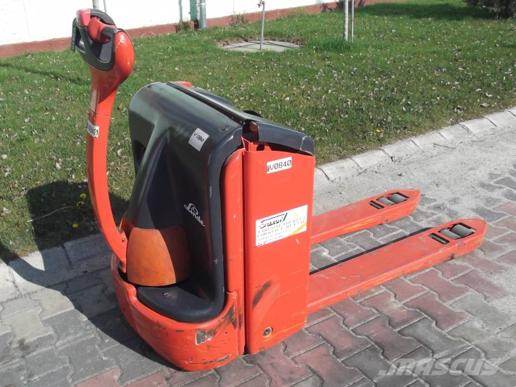Linde T 20 V-0840 OB 보행식 리치 지게차