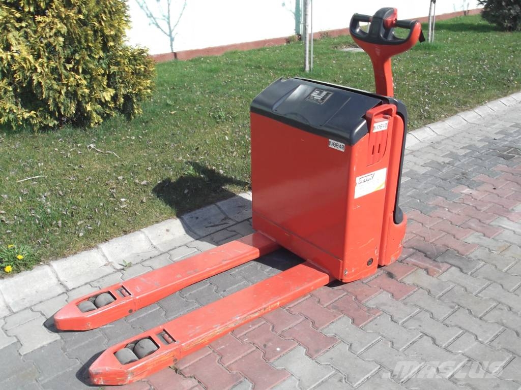 Linde T 20 V-0840 OB 보행식 리치 지게차